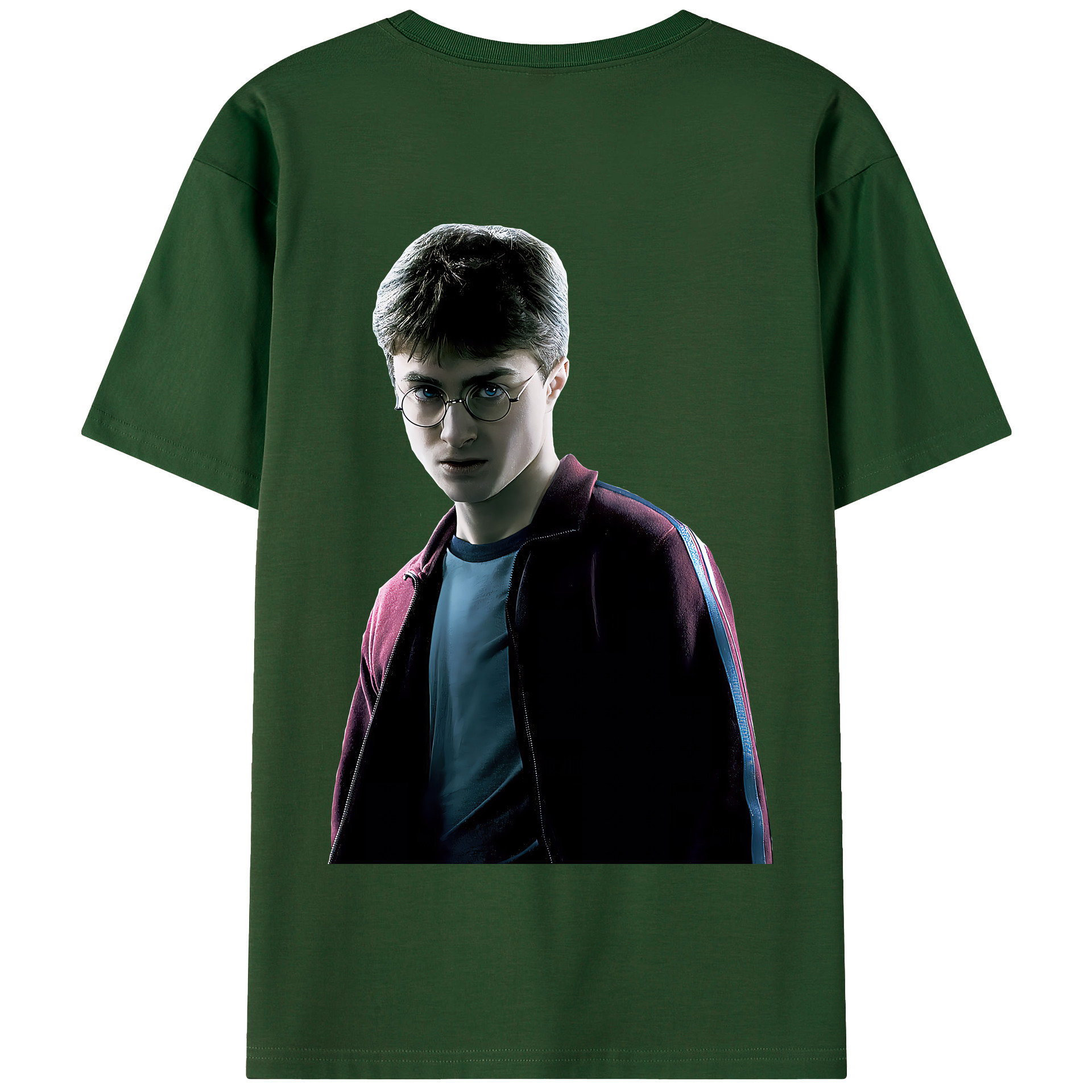 （画像用） Harry Potter ハリー・ポッターシリーズ 綿100％半袖Tシャツ（背面プリント）